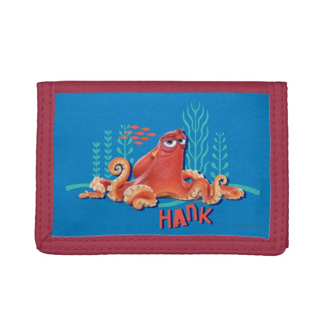 Hank | Fun Under the Sea Trifold Wallet (Front)