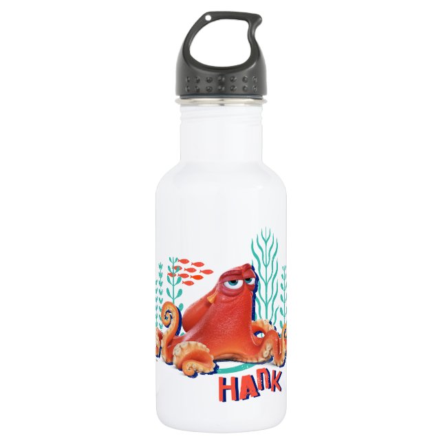 Hank | Fun Under the Sea Water Bottle (Front)