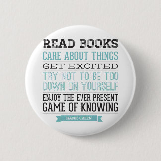 Hank Green Quote Button
