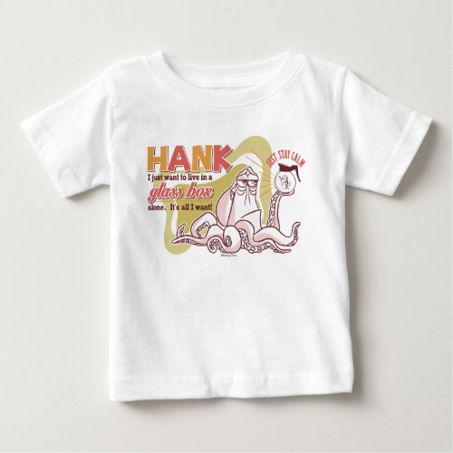 Hank  Live in a Glass Box Alone Baby T_Shirt