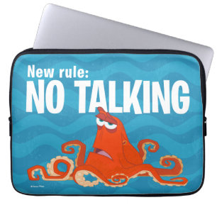 Hank New Rule...No Talking Laptop Sleeve