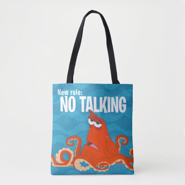 Hank | New Rule...No Talking Tote Bag (Front)
