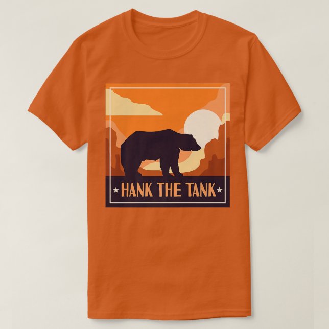 Hank The Tank Californian Bear Lake Tahoe Bears Fu (Design Front)