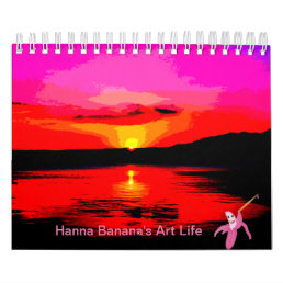 Hanna Banana&#39;s Art Life&#39;s 2021 calendar