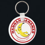 Hannah Bananas Keychain<br><div class="desc">Hannah Bananas gear!</div>
