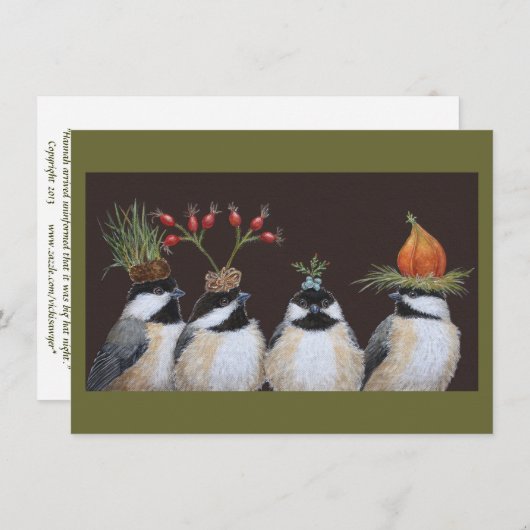 Hannah flat card (Front/Back)