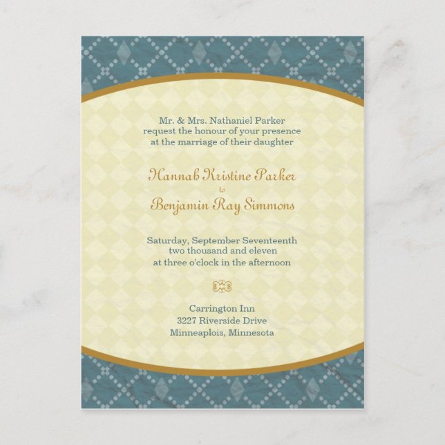 Hannah Invitation (Front)