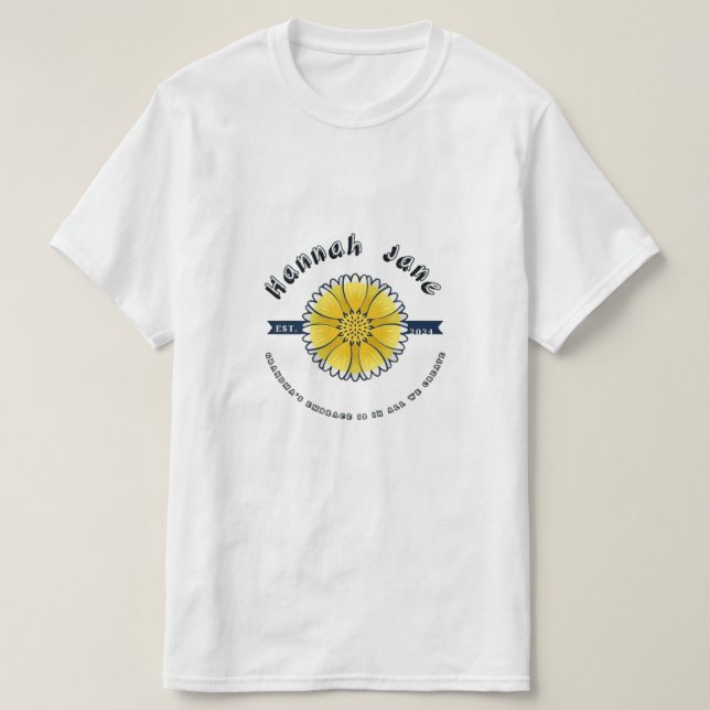 HANNAH JANE LOGO  T-Shirt (Design Front)