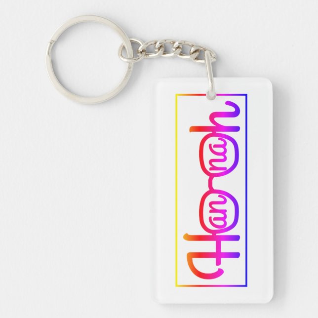 Hannah Keychain (Front)
