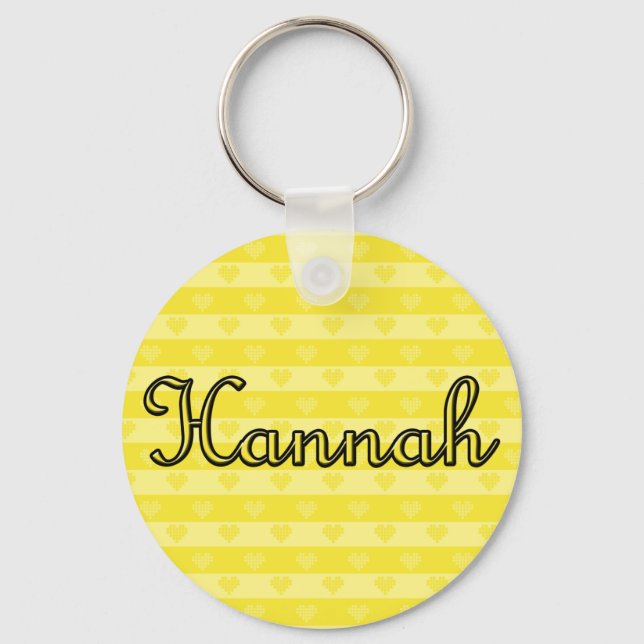Hannah Keychain (Front)