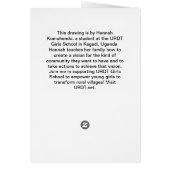 Hannah Leads her Family in Creating a Vision (Back)