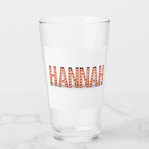 Hannah Marquee Lights Glass