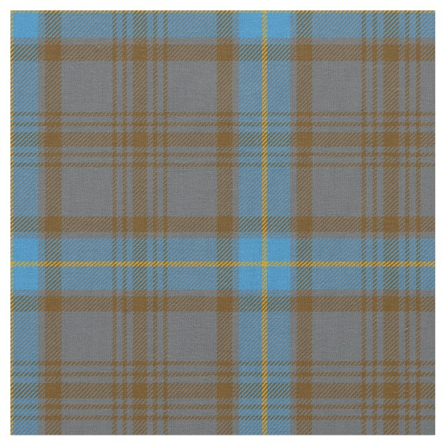 Hannah Tartan Print Fabric (Close Up)