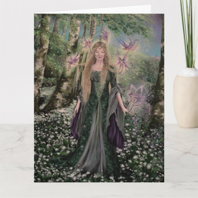 Hannah Titania, Midsummer's Eve greeting card (Front)