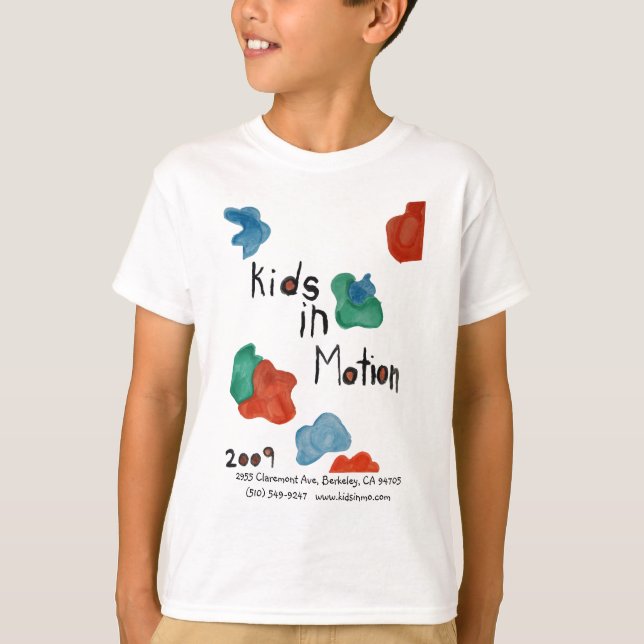 Hannah's Kids In Motion T-Shirt (Front)