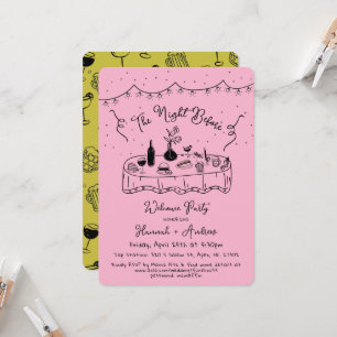 Hannah's The Night Before Welcome Night Before Invitation