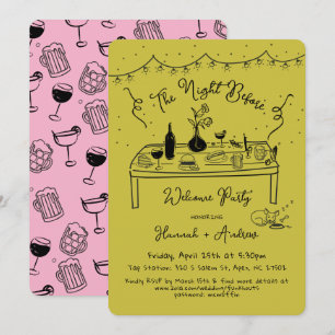 Hannah's Welcome Night Before chihuahua Invitation