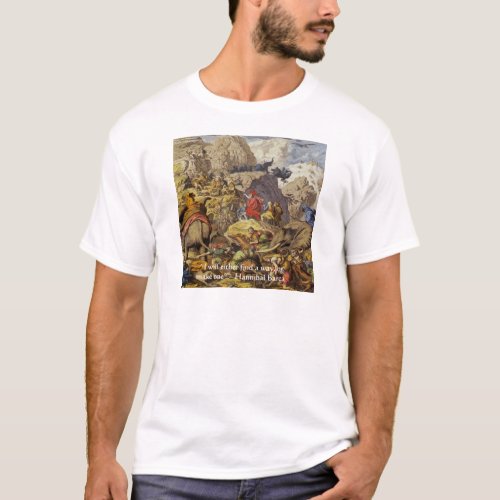 Hannibal Barca  Army  Quote Gifts  Cards T_Shirt