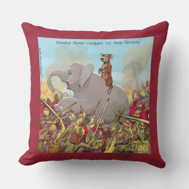 Hannibal Barca The Conqueror Funny Funny Pillow (Front)