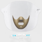 HANNIBAL LECTER FACE SHIELD (Front w/Glasses)