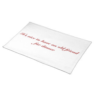Hannibal Quote Placemat