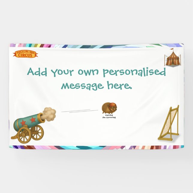 Hannibal the Cannonball Banner (Horizontal)