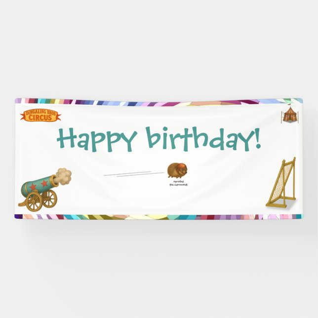 Hannibal the Cannonball Banner (Horizontal)