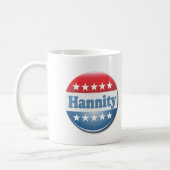 Hannity Button Coffee Mug (Left)