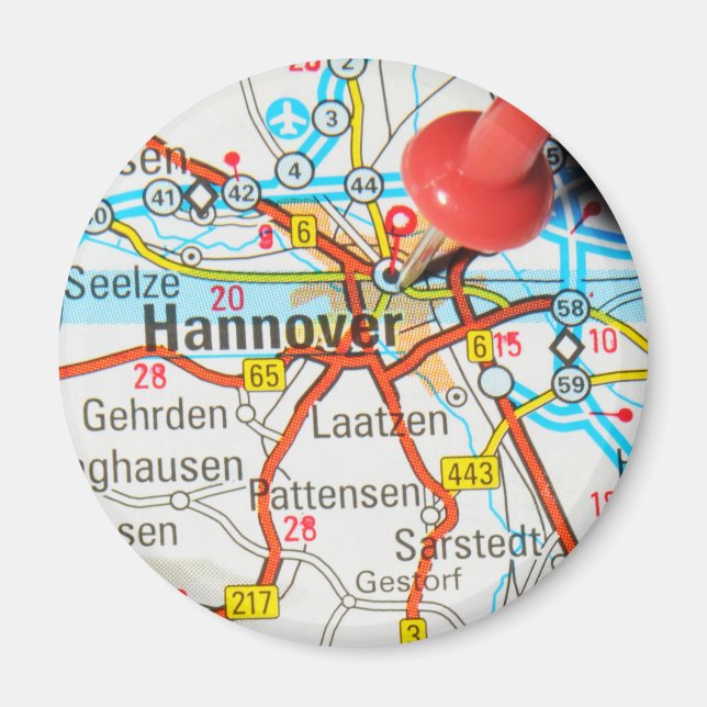 Hannover, Hanover, Germany Magnet (Front)