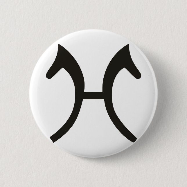 Hannoveraner Pinback Button (Front)