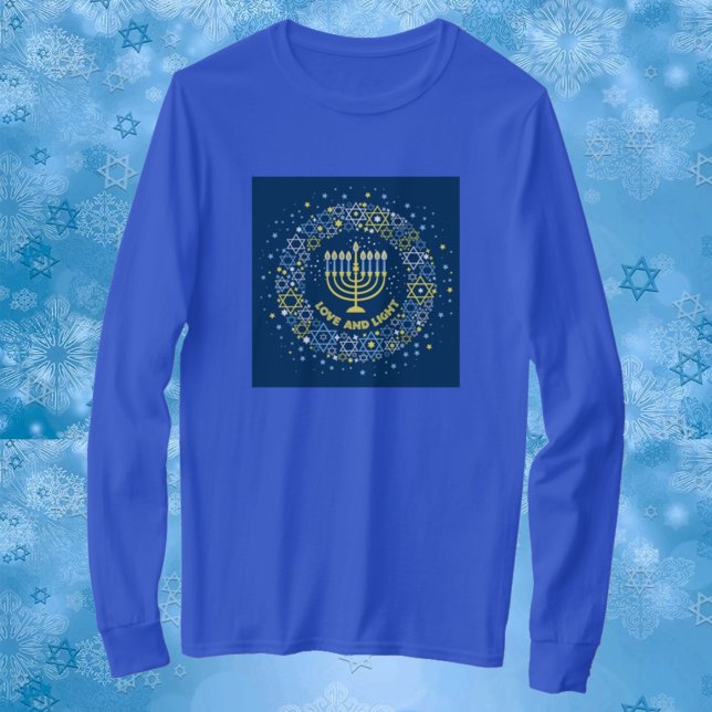 Hannukah Menorah T-Shirt (Creator Uploaded)