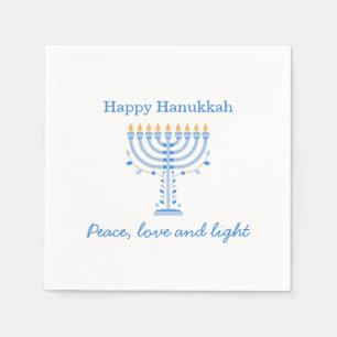 Hannukah paper napkins - Happy Hanukkah