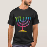 Hannukkah Chanukkah Menorah Jewish Holiday Jew Uni T-Shirt