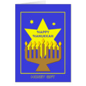 Hannukkah Money Gift Card (Front)