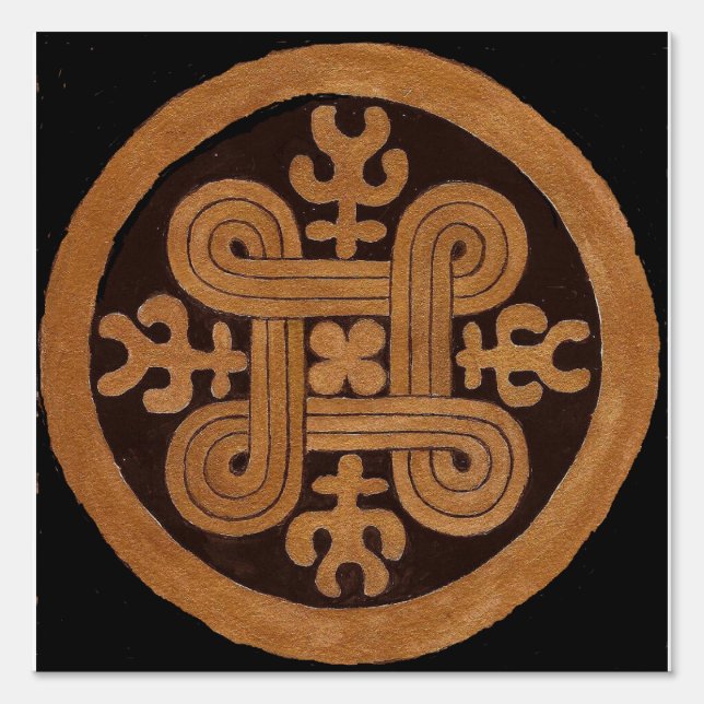 Hannunvaakuna - Ancient Finnish symbol Sign (Front)