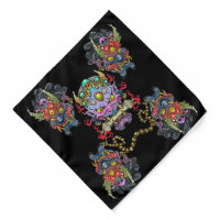 Ninja Shark Ocean Samurai' Bandana