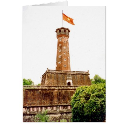 hanoi flag tower cards (Front)