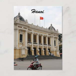 hanoi opera postcard