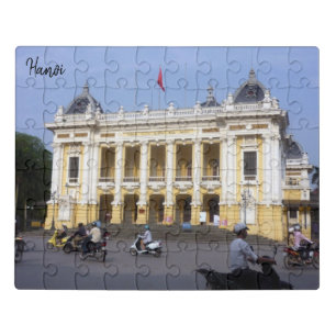 hanoi opera traffic jigsaw puzzle