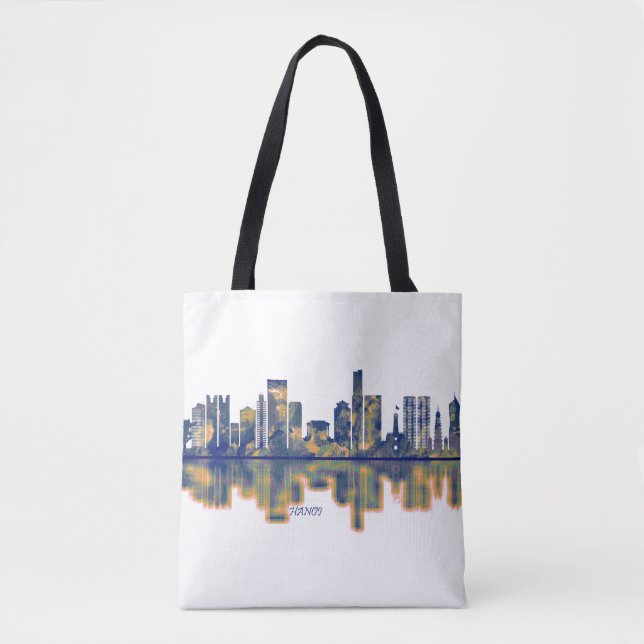 Hanoi Skyline Tote Bag (Front)