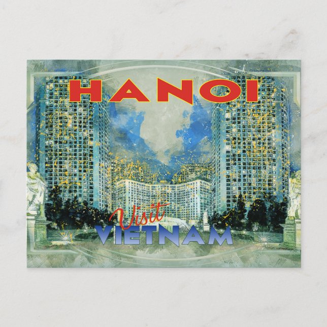 Hanoi, Vietnam, from the series Visit... Postcard (Front)