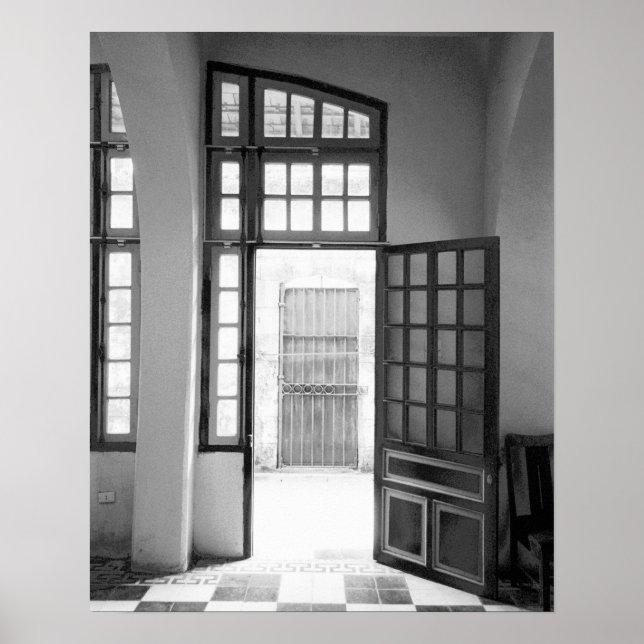 Hanoi Vietnam, Inside Hanoi Hilton Prison Poster (Front)
