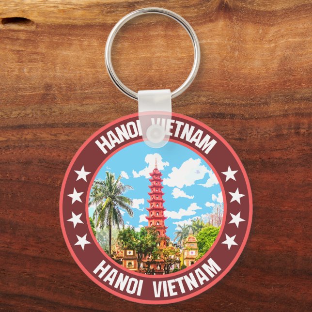 Hanoi Vietnam                                      Keychain (Front)