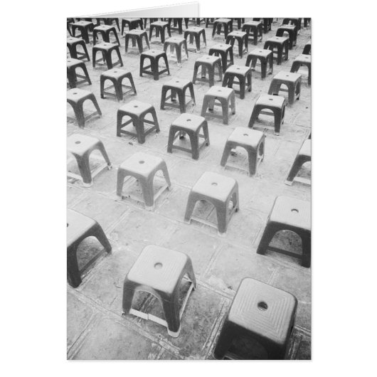 Hanoi Vietnam, Plastic Stools at the Temple of (Front)