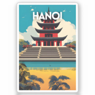 Hanoi Vietnam Sticker