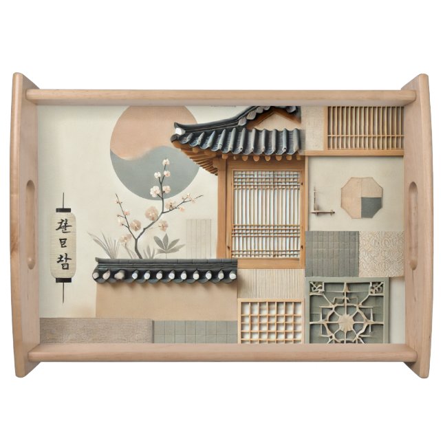 Hanok Serving Tray (Front)