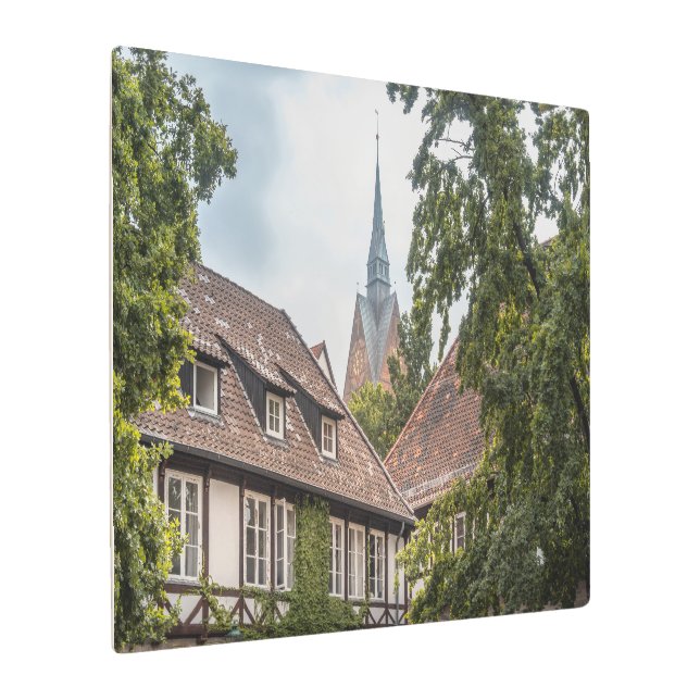 Hanover Germany Metal Print (Angled)