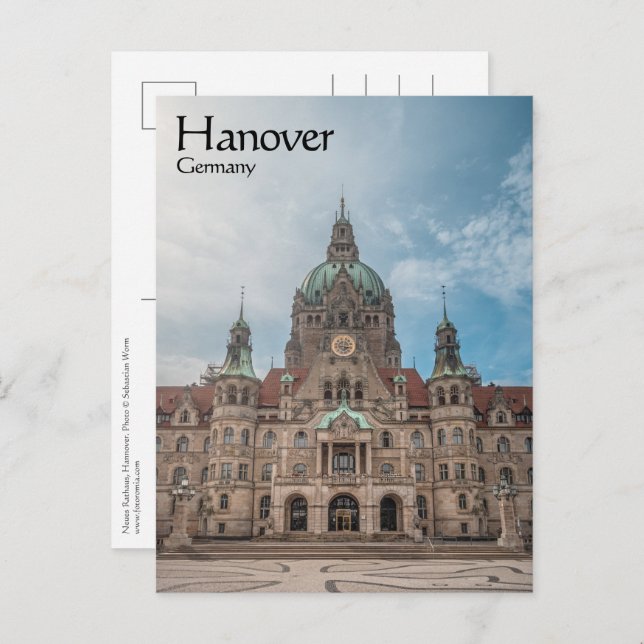 Hanover Germany Postcard (Front/Back)