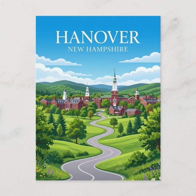 Hanover USA Postcard (Front)