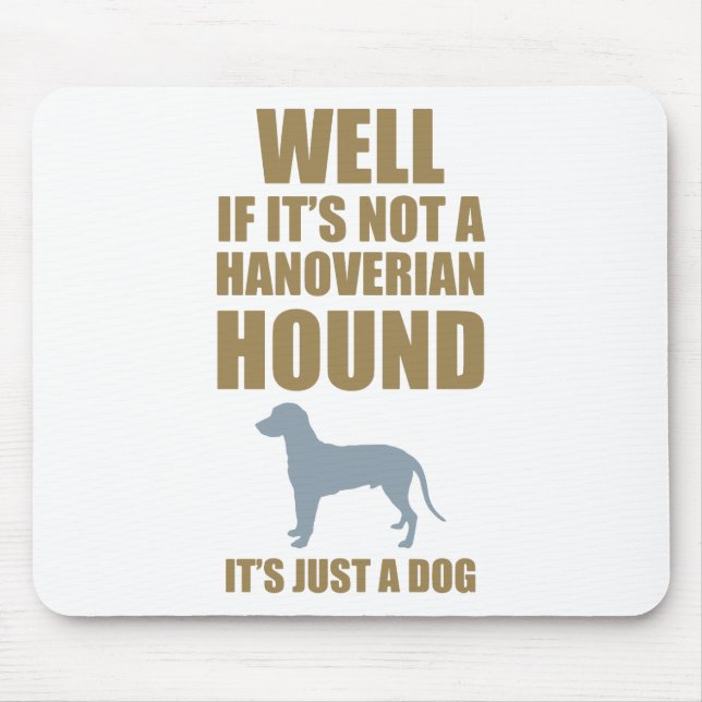 Hanoverian Hound Mouse Pad (Front)